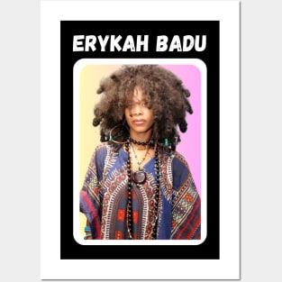 Erykah badu Posters and Art